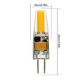 10 Pack G4 Led Bulbs Energy Saving Cob Light Lamps 2w 150lm Non-dimmable Warm White 3000k Equivalent To 15w Halogen Bulb Ac Dc