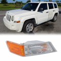 Front Turn Signal Side Light Cover For Jeep Patriot 2007 2008 2009 2010 2011 2013 2014 2015 2016 2017 Passenger Marker Corner 