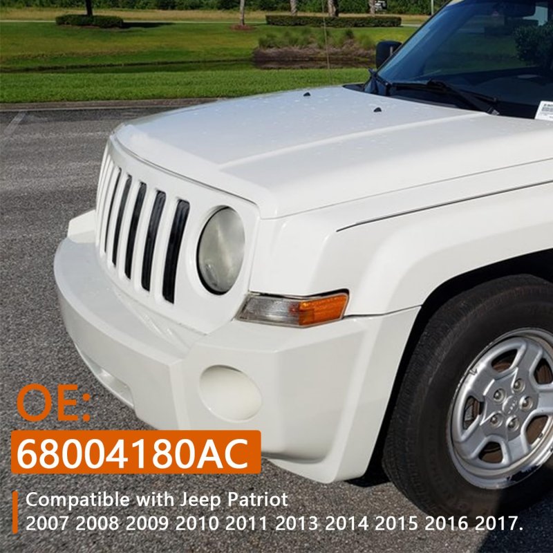 Front Turn Signal Side Marker Light Cover For Patriot 2007 2008 2009 2010 2011 2013 2014 2015 2016 2017 Passenger Right Corner