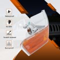Front Turn Signal Side Marker Light Cover For Patriot 2007 2008 2009 2010 2011 2013 2014 2015 2016 2017 Passenger Right Corner