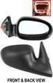 Kool Vue Mirror Passenger Side For 1993-1997 Nissan Altima Power Glass Ni1321124 
