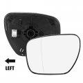 X Autohaux Car Rearview Mirror Glass Replacement With Backing Plate Heated Left Driver Side For Mazda 5 Cx-7 Cx-9