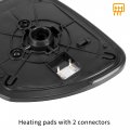 X Autohaux Car Rearview Mirror Glass Replacement With Backing Plate Heated Left Driver Side For Mazda 5 Cx-7 Cx-9