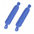 2pcs Door Limiting Straps Strength Durable Swing Limiter For Jeep Wrangler Jk Jl 1997-2021 Front Rear Blue Nylon 