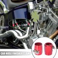 X Autohaux 5pcs An6 Hex Car Hose Finisher Flexible Rubber Pipe Clamp With Screw Band Adapter Fitting For Oil Fuel Water Tube