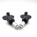 Smt Motorcycle Black A Set Cnc Rear View Handle Bar End Round Mirrors 7 8 For Honda Cb1000r Cb1300 Cb600f Hornat Cbf600 Shadow