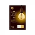 Ge Vintage 60 W Equivalent Dimmable Warm Candle Light G30 Led Fixture Bulb