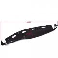 G-plus Dash Pad Cover Bezel Compatible With 1998-2002 Dodge Ram Pickup Black Instrument Panel Gray Board