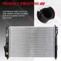 Dpi 13097 Factory Style 1-row Cooling Radiator Compatible With Chevy Aveo5 Pontiac G3 Swift At 09-11 Aluminum Core