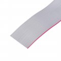 Uxcell Flat Ribbon Cable Wire 1m 3 3ft Length 1 0mm Pitch 30 Pins Gray For Awm 2651 Connecting