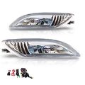 Clear Lens Led Fog Light Lamps Toyota Sienna 06-10 W Wiring Kit Pair Bumper