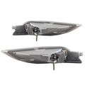Clear Lens Led Fog Light Lamps Toyota Sienna 06-10 W Wiring Kit Pair Bumper