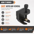 Windshield Wiper Arm Removal Tool For Bmw E12 E21 E23 E24 E28 E30 E31 E32 E34 E36 E38 E39 E46 E52 E53 E60 E65 E66 E67 E85 Pr1