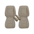 Driver Passenger Bottom Top Leather Seat Cover Tan Armrest For Toyota Sequoia Tundra 2000 2001 2002 2003 2004 2005 2006 2007 