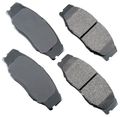 Act604 Proact Ultr Ceramic Disc Brake Pad Kit For Trucks Grey 