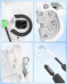 Driver Side Door Lock Actuator Switch Fit For Mazda 3 2010 2011 2012 2013 Replace Bbm4-59-310e Front Left