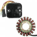 Caltric Stator And Regulator Rectifier Compatible With Polaris Sportsman 500 Forest Tractor 2011-2013