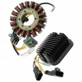 Caltric Stator And Regulator Rectifier Compatible With Polaris Sportsman 500 Forest Tractor 2011-2013