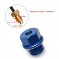 Oil Temp Gauge Time Digital Display Water Temperature Dc12v For Motorcycle 2