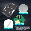 X Autohaux Hyq1aa 315mhz Replacement Keyless Entry Remote Start Smart Car Fob For Gmc Terrain 2018 2019 2020 2021 13584502 5