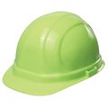 Erb 19130 Omega Ii Cap Style Hard Hat With Slide Lock Flourescent Lime 