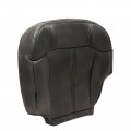 1999 2000 2001 2002 Gmc Sierra Driver Bottom Leather Seat Cover Dark Graphite Gray Custom Fit Front Vinyl And 0306gm522shldrbt 