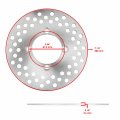 Front Left Brake Caliper Disc Rotor Pads For Yamaha Rhino 450 Yxr450 4x4 2006-09 Model Kvtr-12475