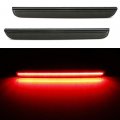 Nslumo Led Rear Bumper Reflector Lights For 2015-2022 Do-dge Challenger Smoked Lens Red Tail Lamps 80-smd Light Kit