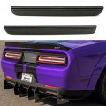 Nslumo Led Rear Bumper Reflector Lights For 2015-2022 Do-dge Challenger Smoked Lens Red Tail Lamps 80-smd Light Kit