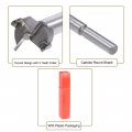 Uxcell Forstner Drill Bits 16mm Tungsten Carbide Wood Hole Saw Auger Opener Woodworking Hinge Drilling Boring Bit Cutter Gray