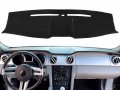 Custom Fit Dash Cover Mat For Ford Mustang 2005 2009 Black Polyester Dashboard Protector Pad Cap Carpet Yiz5232 