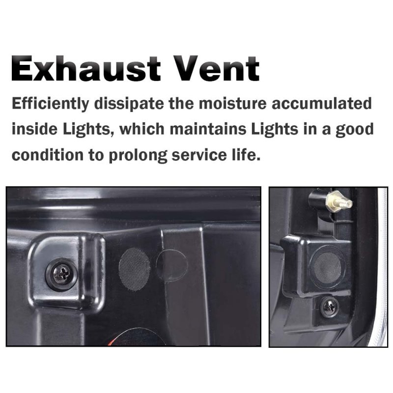 Left Tail Light For 2009-2014d F150 Pickup Dark Red Rear Brake Lamp Assembly Fits 2 Or 4 Door Regular And Crew Cab Not For