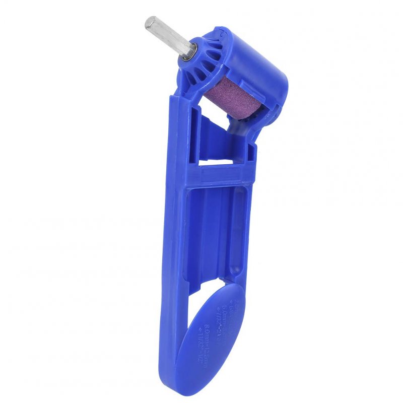 Portable Drill Bit Sharpener And Wrench Corundum Grinding Wheel Power Sharpening Tool For Iron Drills Hand Width Range 2-12 5mm
