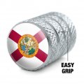 Florida State Flag Tire Rim Wheel Aluminum Valve Stem Caps