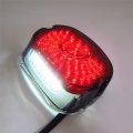 Httmt Mt334- Smoke Led Tail Brake Turn Signal Light Compatible With H-d Softail Sportster Road King Dyna Electra Glide Fat Boy