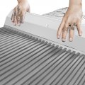 24in Large Tile Trowel 5 In X 2 Square Notch Mortar For Flooring Tiling And Masonry Wls-366a Aluminum Alloy Stainless Steel 
