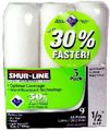 Shur-line 55507 3-pack 9-inch X 1 2-inch-nap Knit Fabric Roller Cover Quantity 7 