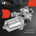 A-premium Front Windshield Wiper Motor Compatible With Hyundai Sonata 2011-2015 Kia Sorento Mazda 6 2006-2008 Toyota Avalon