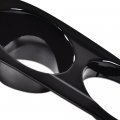 G-plus Front Bumper Fog Light Frames Compatible With Bmw 3 Series E46 Lamp Cover Pair Left Right Bright Black Accessories