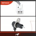 A-premium Abs Wheel Speed Sensor Compatible With Hyundai Models Tiburon 1999 2000 2001 2 0l Coupe Rear Right Passenger Side