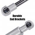 2pcs 11 81inch 250n 55lbs Gas Struts Shocks Lift Supports Lid Stay Silver Tone Rv Cabinet Support