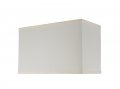 Aspen Creative 36002 Transitional Rectangle Hardback Shape Spider Construction Lamp Shade In Off-white 16 Wide Top 8  Bottom A 