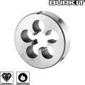 Metric M16 X 2 0 Round Threading Die Machine Thread Right Hand Alloy Tool Steel For External Threads 16mm Cutting Diameter