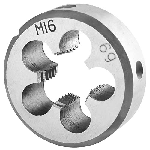 Metric M16 X 2 0 Round Threading Die Machine Thread Right Hand Alloy Tool Steel For External Threads 16mm Cutting Diameter