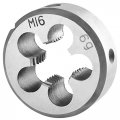 Metric M16 X 2 0 Round Threading Die Machine Thread Right Hand Alloy Tool Steel For External Threads 16mm Cutting Diameter