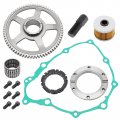 For Honda Trx400ex Trx400x Starter Starting Clutch One Way Gear Bearing Flywheel Puller Gasket Oil Filter Kit