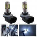 Xenon White 881 Led Bulbs Passing Spot Fog Lights For 2010 Harley-davidson Road King Flhr