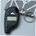 Supvox 2pcs Tire Gauge Keychain Vehicle Pressure Ring Presure Guage Car Digital Key Chain For Tester Mini