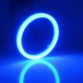 Everbright 1pair Blue 70mm Car Led Cotton Lights Angel Eyes Halo Rings Cob Light Circle Ring Headlight Lamp With Housing 12v