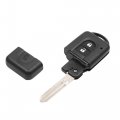Uxcell 2 Buttons Insert Uncut Key Fob Remote Control Case Shell Replacement For Nissan Micra Xtrail Qashqai 